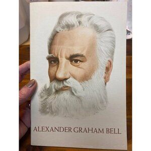 1951 Alexander Graham Bell Vintage Illustrated Book ATT Homeschool Telephone His
